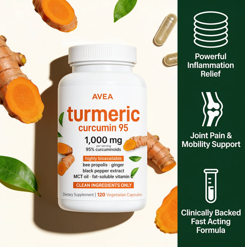 Move More Comfortably with Turmeric Curcumin (1,000mg) + 2 FREE GIFTS